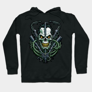 Cyborg Heads S03 D88 Hoodie